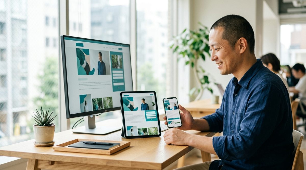 レスポンシブデザインとは？仕組みと作り方