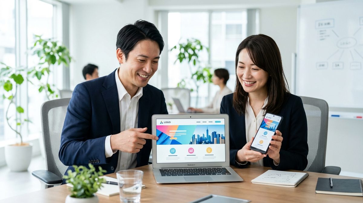 WordPress自作 vs 制作会社｜中小企業はどっち に関する解説イメージ